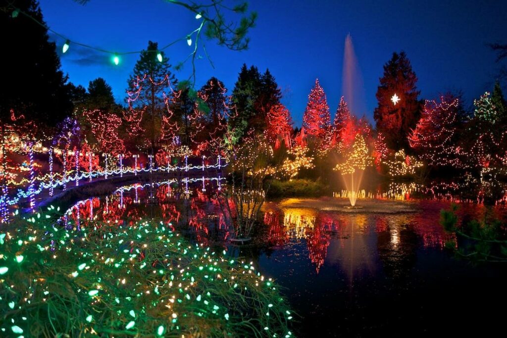 VanDusen festival of lights 2018